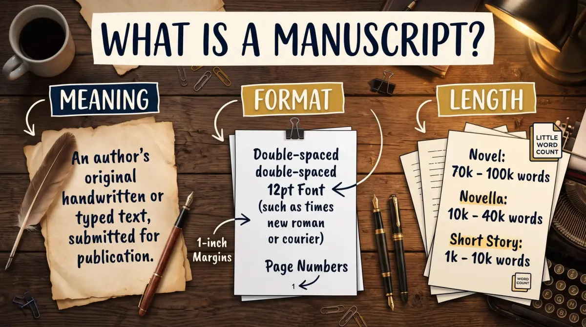 What Is a Manuscript? Meaning, Format and Length
