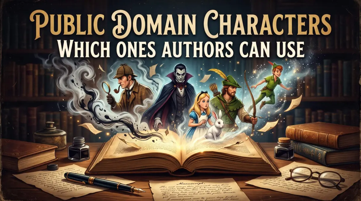 Public Domain Characters: Which Ones Authors Can Use