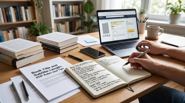 Book Title and Subtitle Length: KDP Rules and Tips
