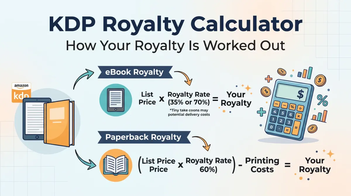 KDP Royalty Calculator: How Your Royalty Is Worked Out