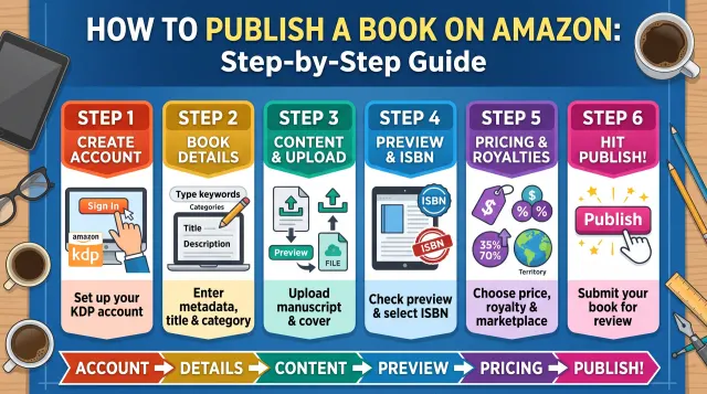 How to Publish a Book on Amazon: Step by Step