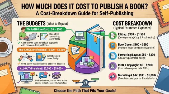 How Much Does It Cost to Publish a Book? A Cost Guide