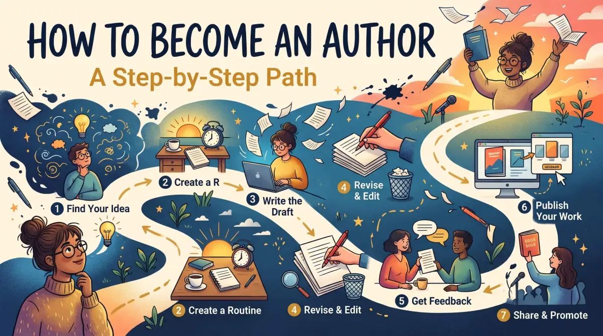 How to Become an Author: A Step-by-Step Path