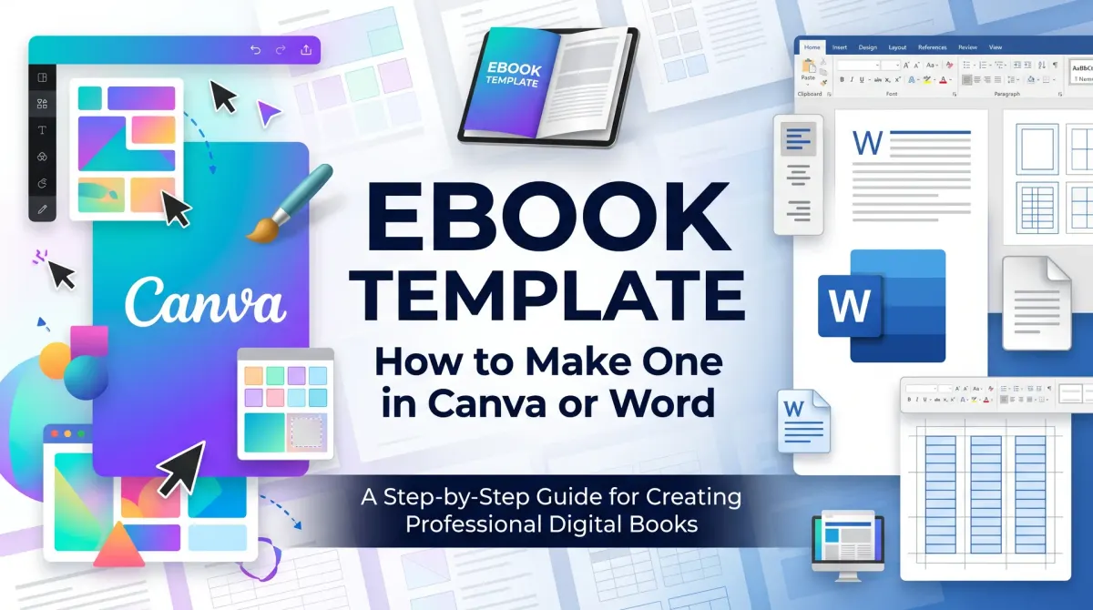 Ebook Template: How to Make One in Canva or Word