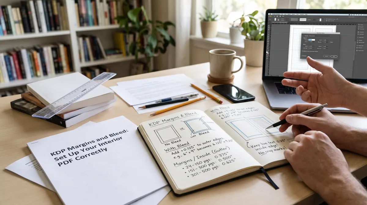 KDP Margins and Bleed: Set Up Your Interior PDF Correctly