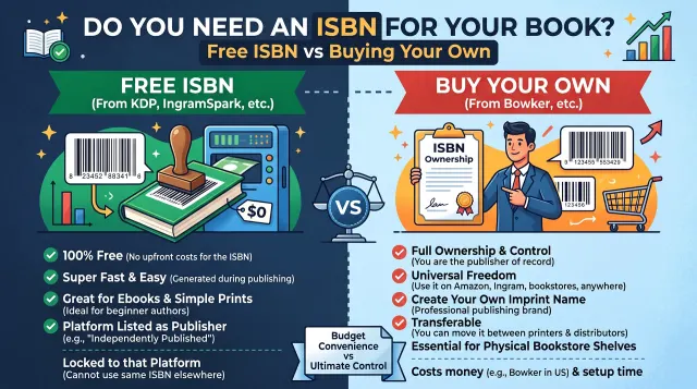 Do You Need an ISBN for Your Book? Free vs Your Own