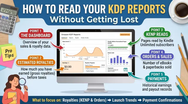 How to Read Your KDP Reports Without Getting Lost
