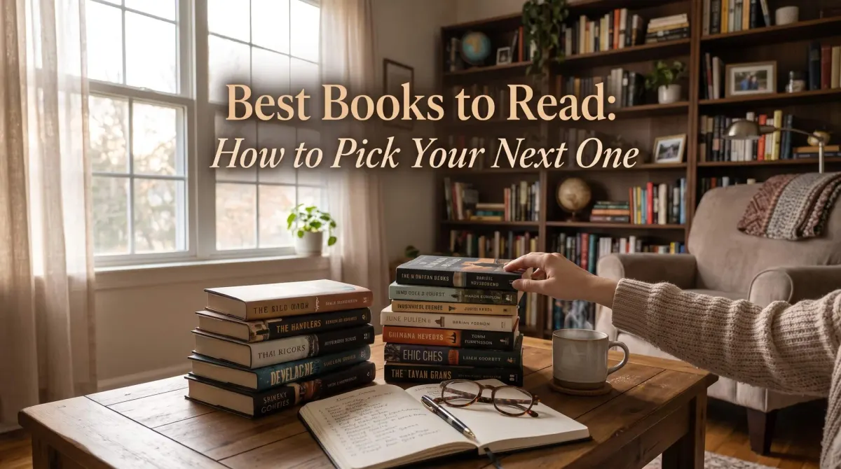 Best Books to Read: How to Pick Your Next One