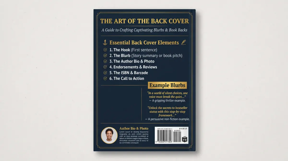 Back Cover of a Book: What to Include and Blurb Examples