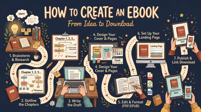 How to Create an Ebook: From Idea to Download
